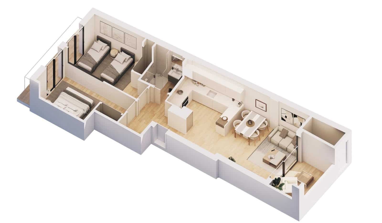 2 slaapkamer Strandappartement te koop in Canet de Mar - € 309.000 (Ref: 9374018)