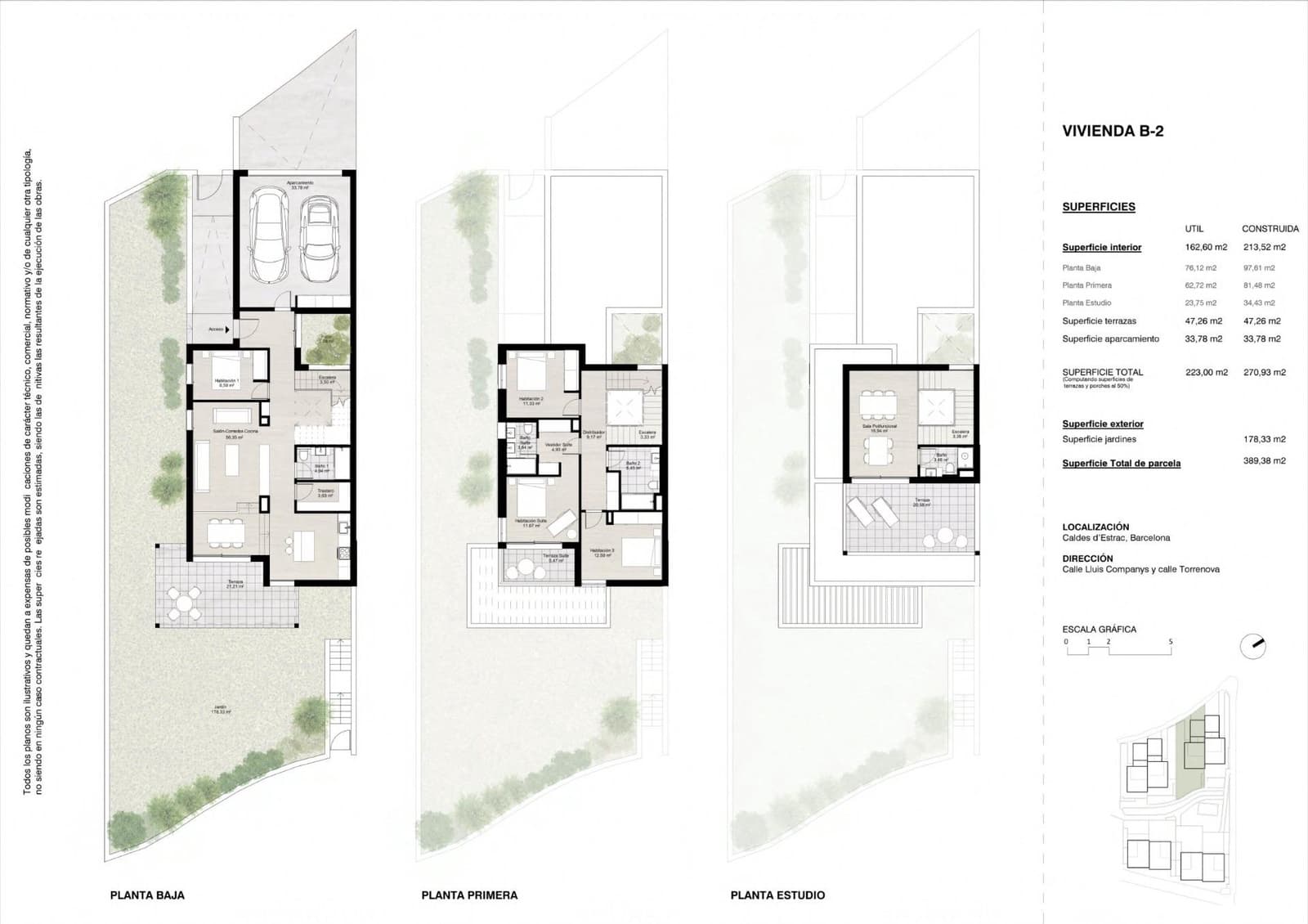 5 sovrum Semi-fristående Villa till salu i Caldes d'Estrac med garage - 1 204 070 € (Ref: 9400928)