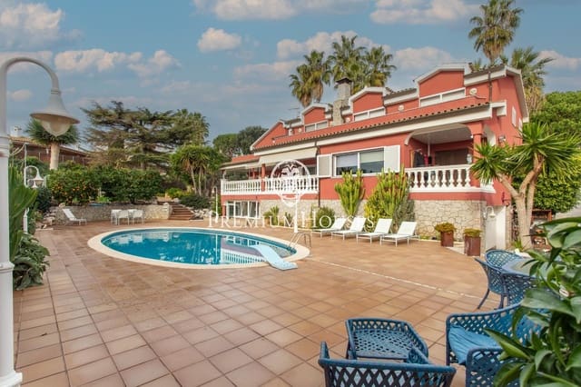 5 sypialnia Willa na sprzedaż w Alella z basenem garażem - 2 200 000 € (Ref: 9524547)