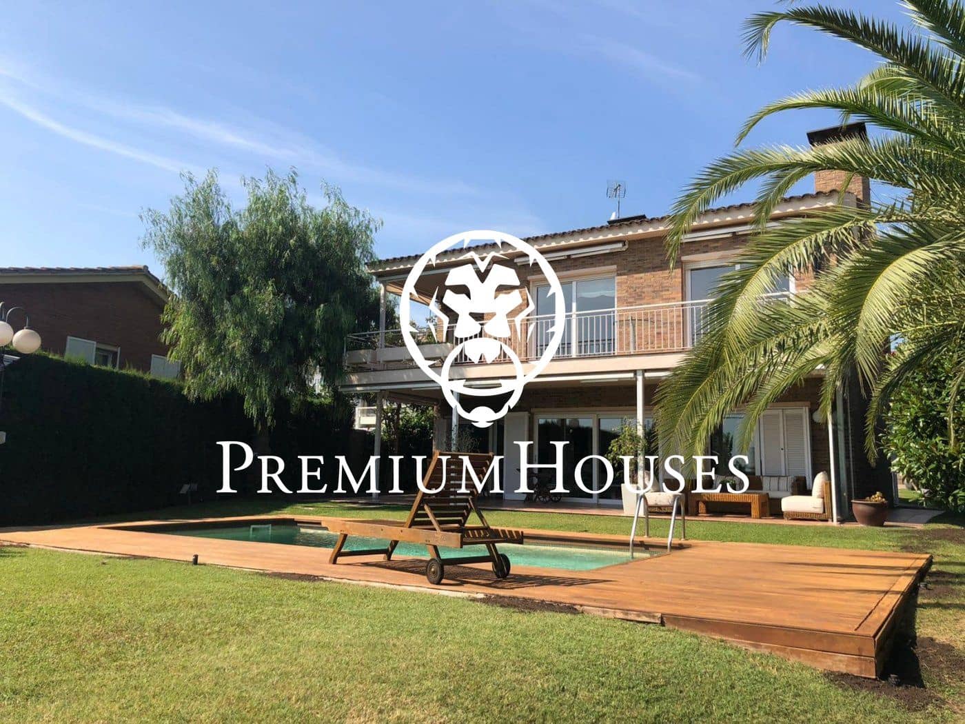 4 makuuhuone Huvila vuokrattavana paikassa Alella mukana uima-altaan - 4 000 € (Ref: 9648110)