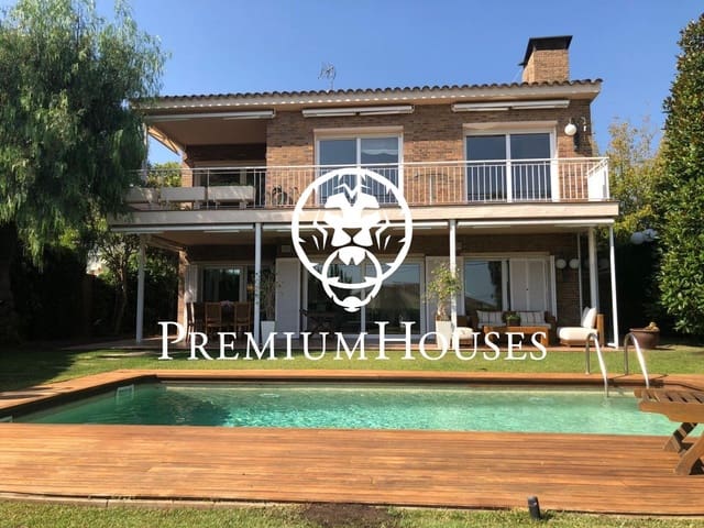 4 makuuhuone Huvila vuokrattavana paikassa Alella mukana uima-altaan - 4 000 € (Ref: 9648110)