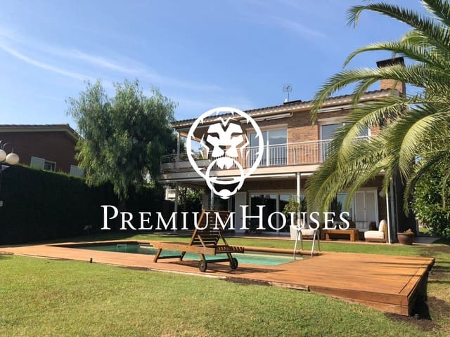 4 makuuhuone Huvila vuokrattavana paikassa Alella mukana uima-altaan - 4 000 € (Ref: 9648110)