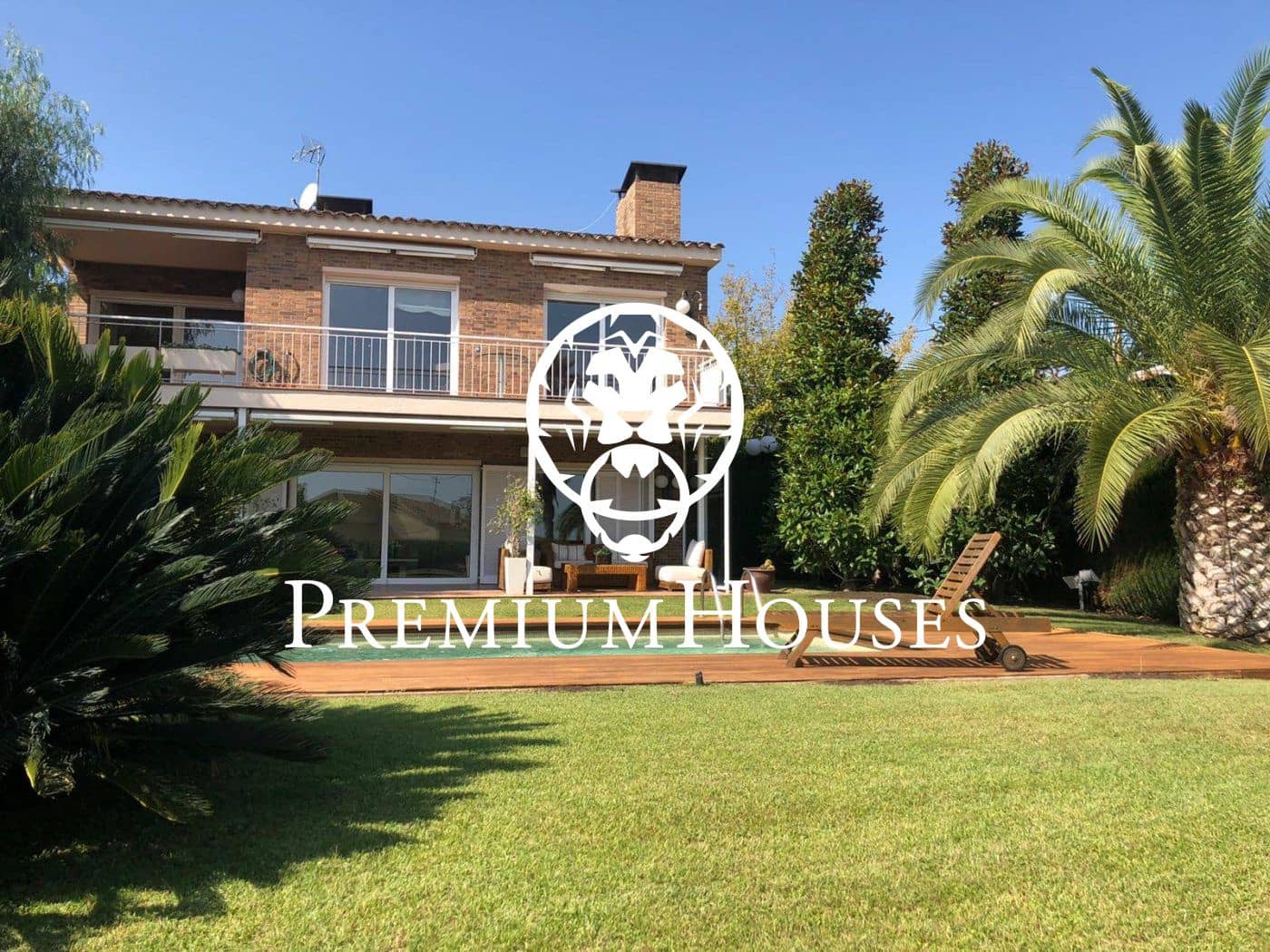 4 makuuhuone Huvila vuokrattavana paikassa Alella mukana uima-altaan - 4 000 € (Ref: 9648110)