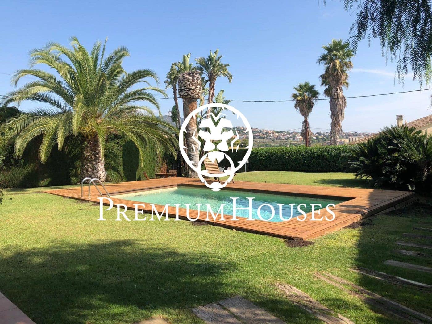 4 makuuhuone Huvila vuokrattavana paikassa Alella mukana uima-altaan - 4 000 € (Ref: 9648110)