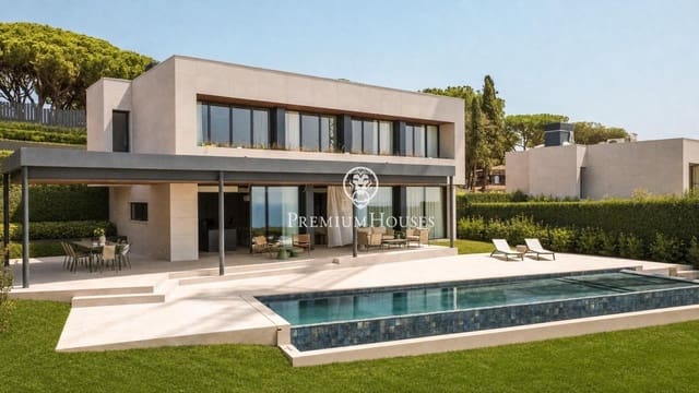 5 sypialnia Willa na sprzedaż w Sant Andreu de Llavaneres z basenem garażem - 2 990 000 € (Ref: 9738560)