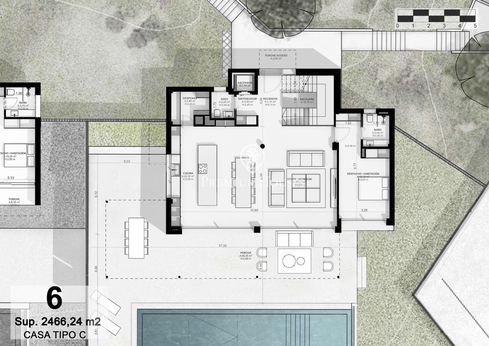 5 camera da letto Villa in vendita in Sant Andreu de Llavaneres con piscina garage - 2.890.000 € (Rif: 9738561)
