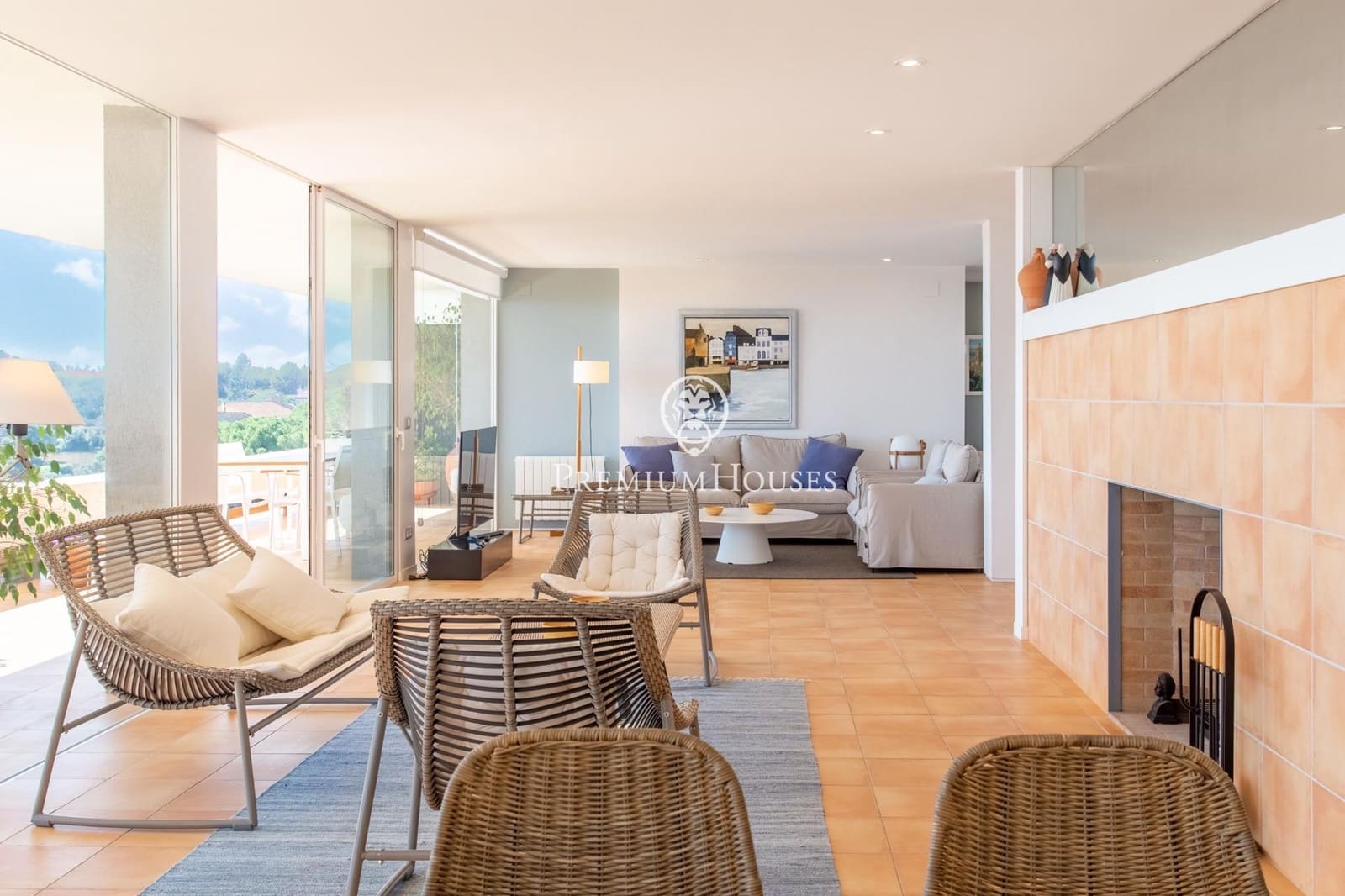 4 sovrum Takvåning att hyra i Vilassar de Dalt med pool garage - 3 000 € (Ref: 9851753)
