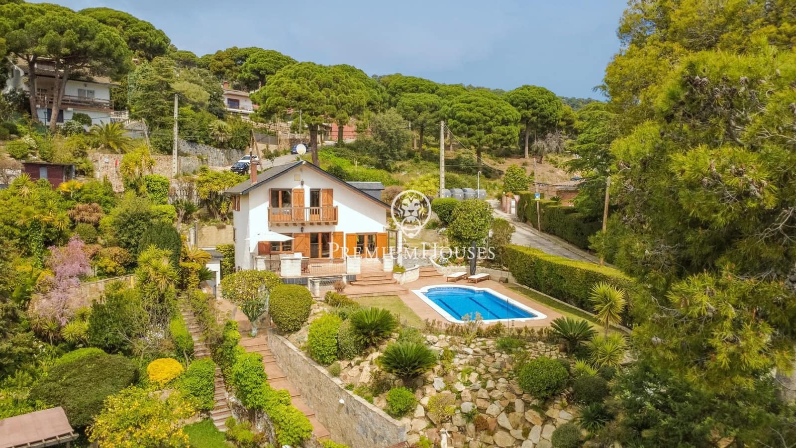 5 slaapkamer Villa te huur in Sant Cebria de Vallalta met zwembad garage - € 2.150 (Ref: 9861868)