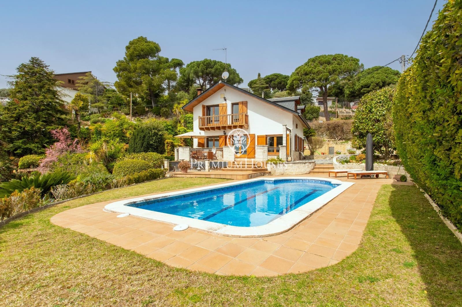 5 slaapkamer Villa te huur in Sant Cebria de Vallalta met zwembad garage - € 2.150 (Ref: 9861868)