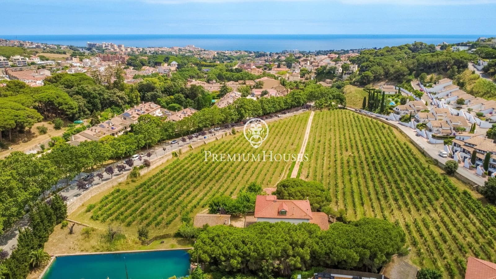 5 chambre Finca/Maison de Campagne à vendre à Alella avec garage - 3 700 000 € (Ref: 9896331)