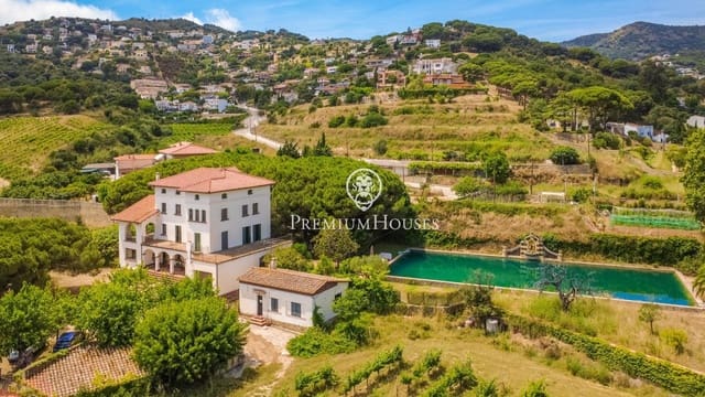 5 chambre Finca/Maison de Campagne à vendre à Alella - 3 700 000 € (Ref: 9896331)