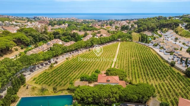 5 chambre Finca/Maison de Campagne à vendre à Alella - 3 700 000 € (Ref: 9896331)
