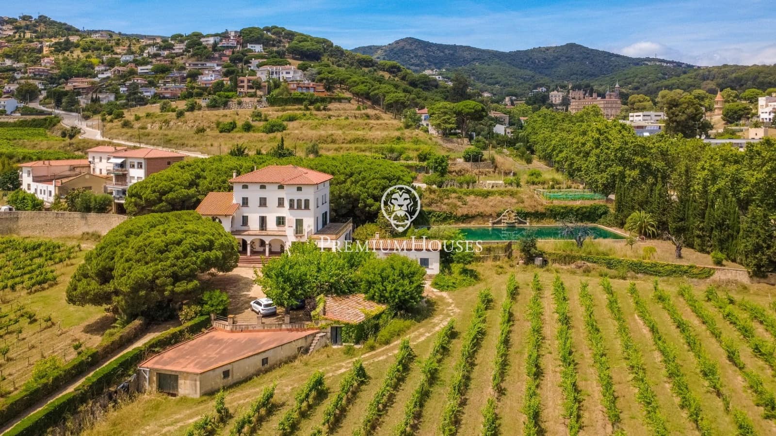 5 chambre Finca/Maison de Campagne à vendre à Alella avec garage - 3 700 000 € (Ref: 9896331)