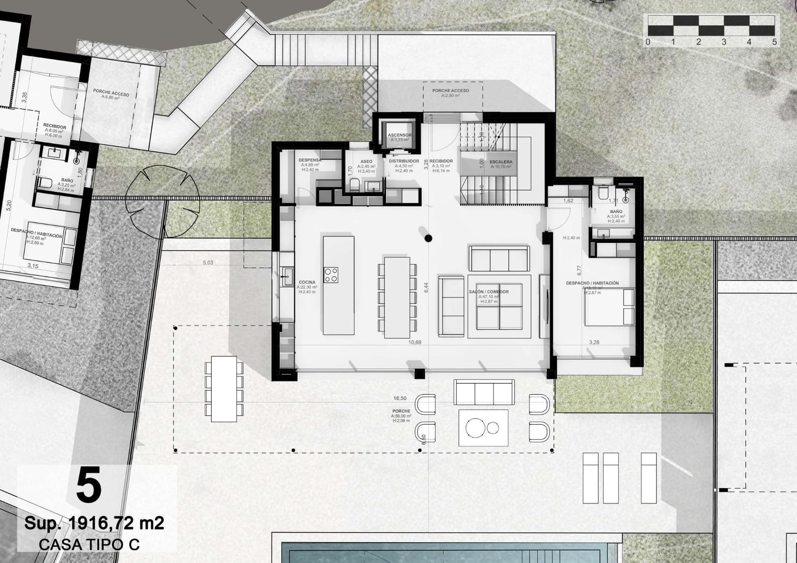 5 sypialnia Willa na sprzedaż w Sant Andreu de Llavaneres z basenem garażem - 2 790 000 € (Ref: 9977314)