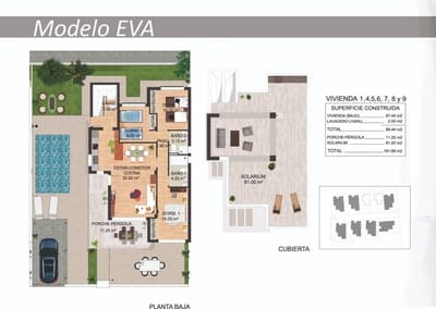 3 Bedroom Villa For Sale In Torrevieja With Pool 315 000 Ref