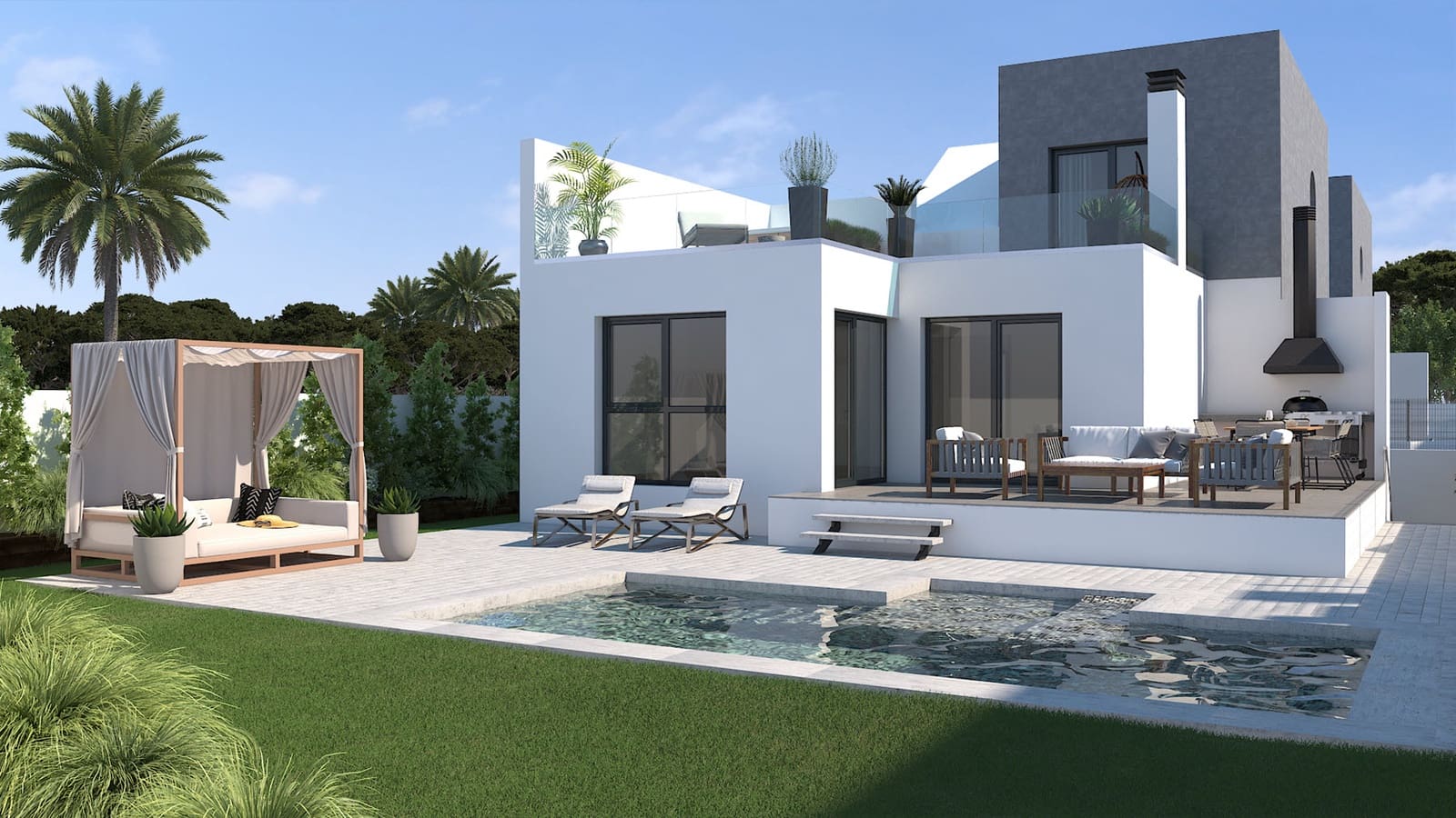 3 camera da letto Villa in vendita in Playa de San Juan con piscina garage - 725.000 € (Rif: 9243829)