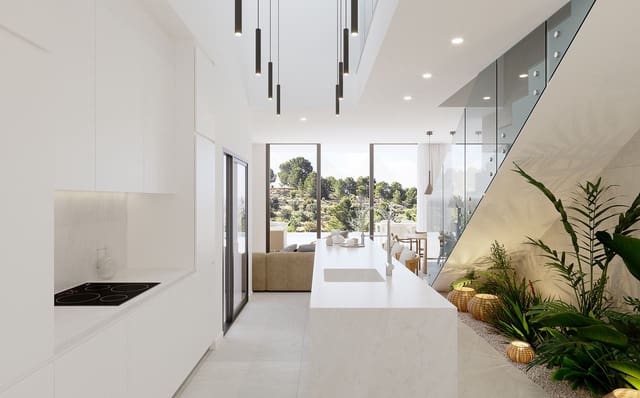 3 makuuhuone Huvila myytävänä paikassa Benidorm mukana uima-altaan 
autotalli - 949 000 € (Ref: 9243999)