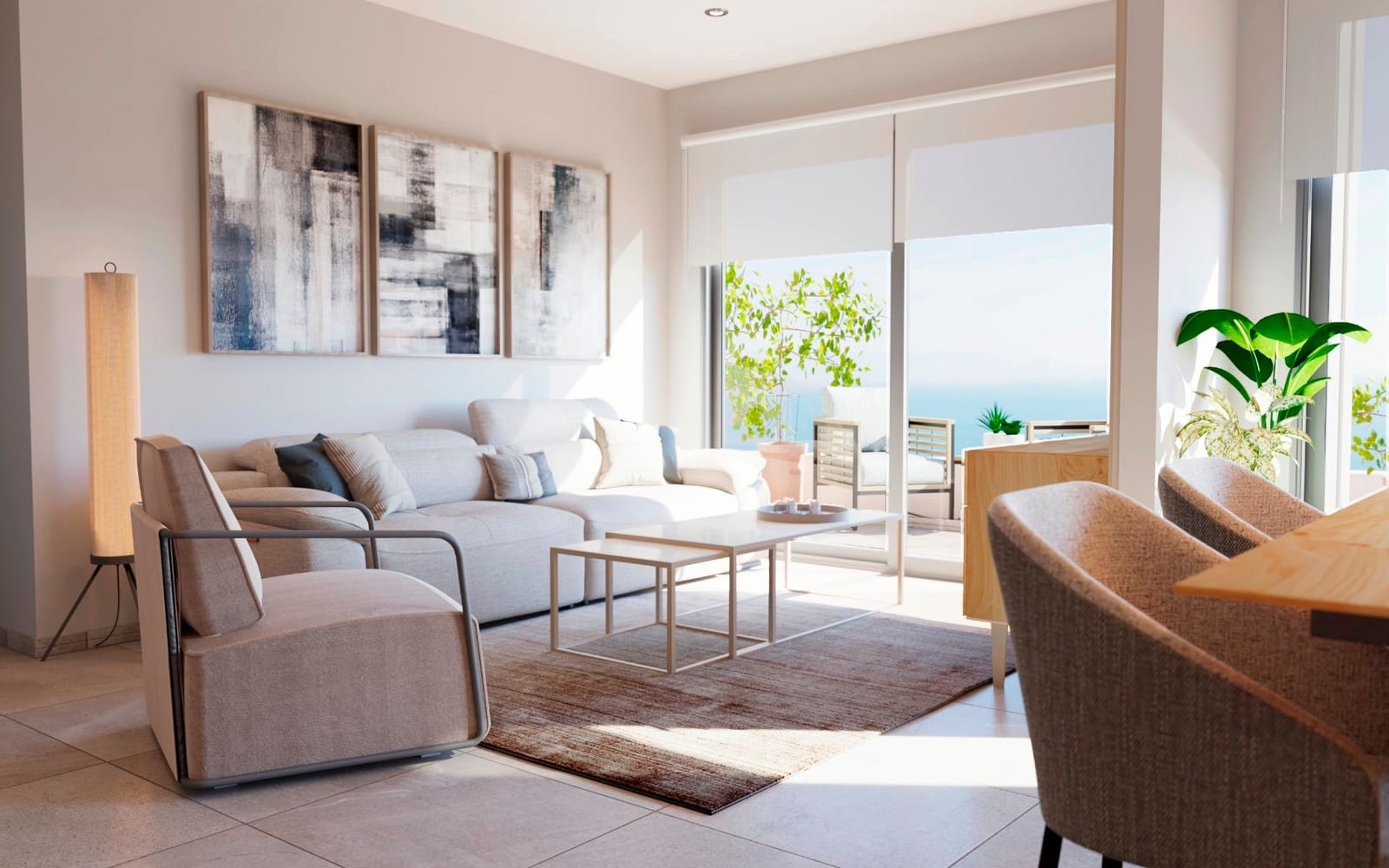 3 makuuhuone Huoneisto myytävänä paikassa Punta Prima mukana uima-altaan 
autotalli - 412 000 € (Ref: 9244061)