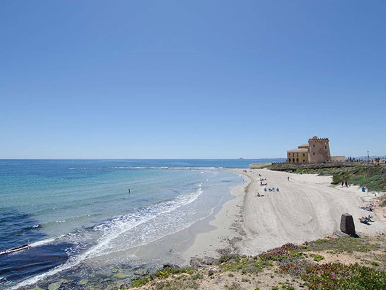 1 soveværelse Lejlighed til salg i Torre de la Horadada med swimmingpool garage - € 182.000 (Ref: 9244191)