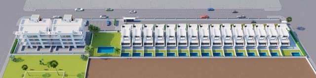 2 soveværelse Lejlighed til salg i Aguas Nuevas, Torrevieja med swimmingpool garage - € 274.900 (Ref: 9246929)