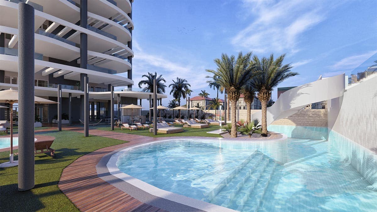 Apartamento de 3 habitaciones en Calpe / Calp en venta con piscina garaje - 450.000 € (Ref: 9246933)