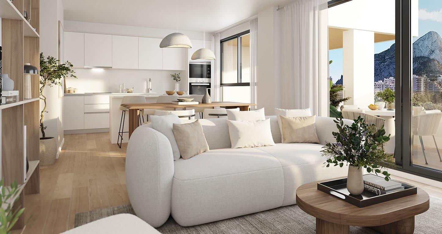 2 bedroom Apartment for sale in Calpe / Calp with pool garage - € 362,000 (Ref: 9246993)