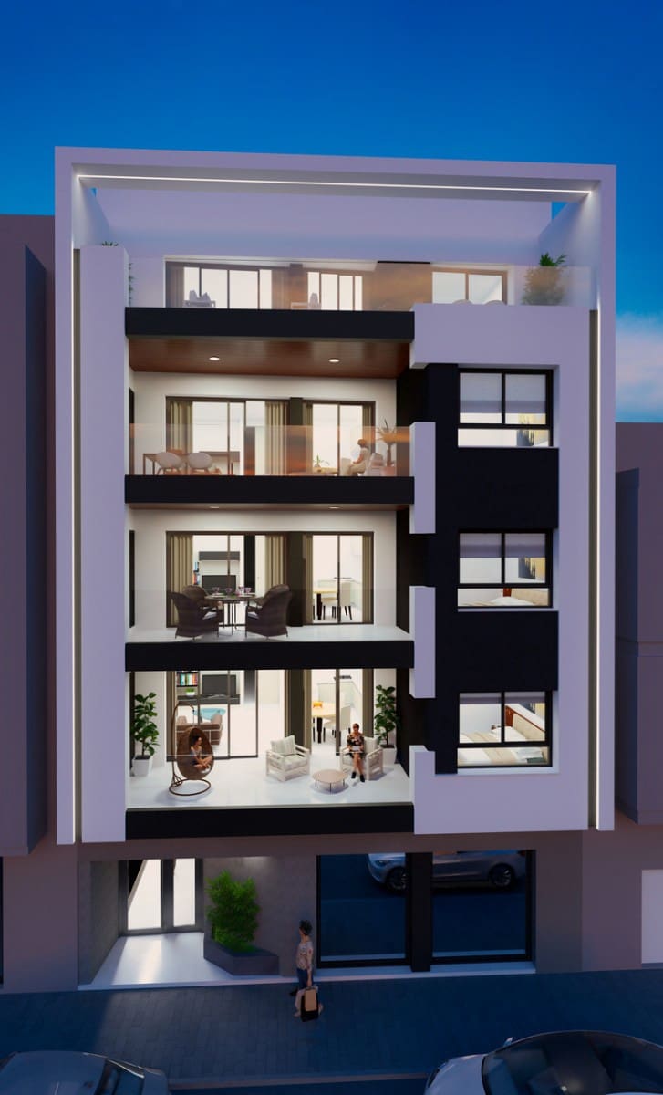 3 makuuhuone Huoneisto myytävänä paikassa Torrevieja mukana uima-altaan 
autotalli - 360 000 € (Ref: 9246995)