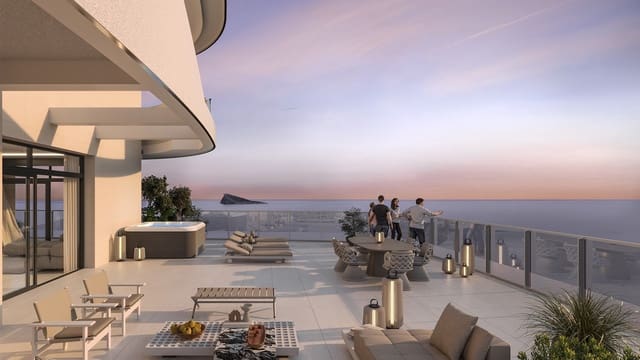 4 makuuhuone Huoneisto myytävänä paikassa Playa Poniente, Benidorm mukana uima-altaan 
autotalli - 1 986 000 € (Ref: 9249375)