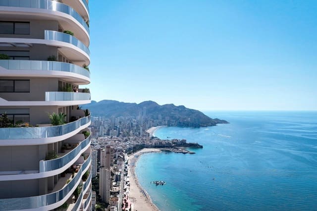 2 makuuhuone Huoneisto myytävänä paikassa Playa Poniente, Benidorm mukana uima-altaan 
autotalli - 699 000 € (Ref: 9249378)