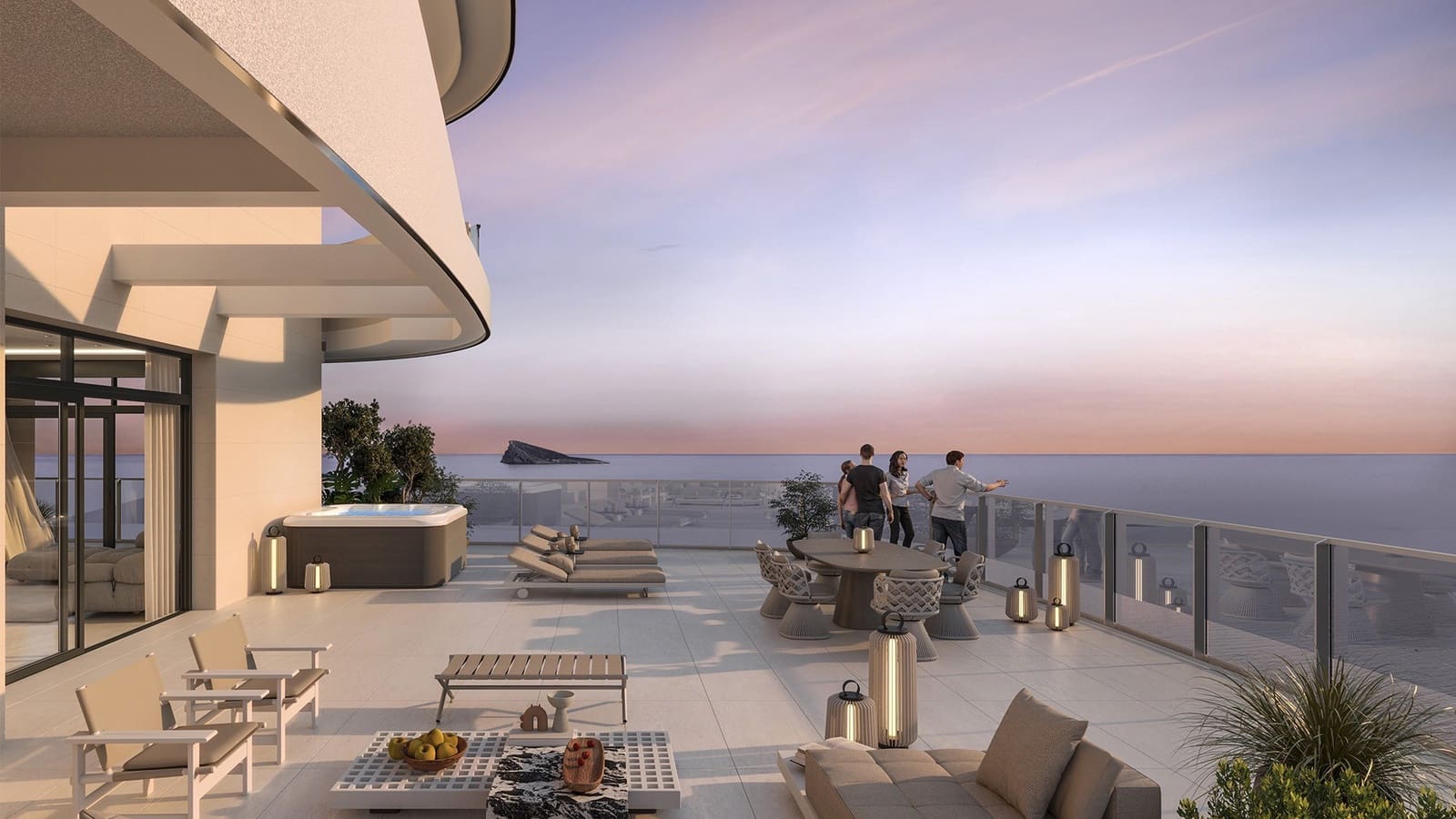 2 makuuhuone Huoneisto myytävänä paikassa Benidorm mukana uima-altaan 
autotalli - 699 000 € (Ref: 9249378)