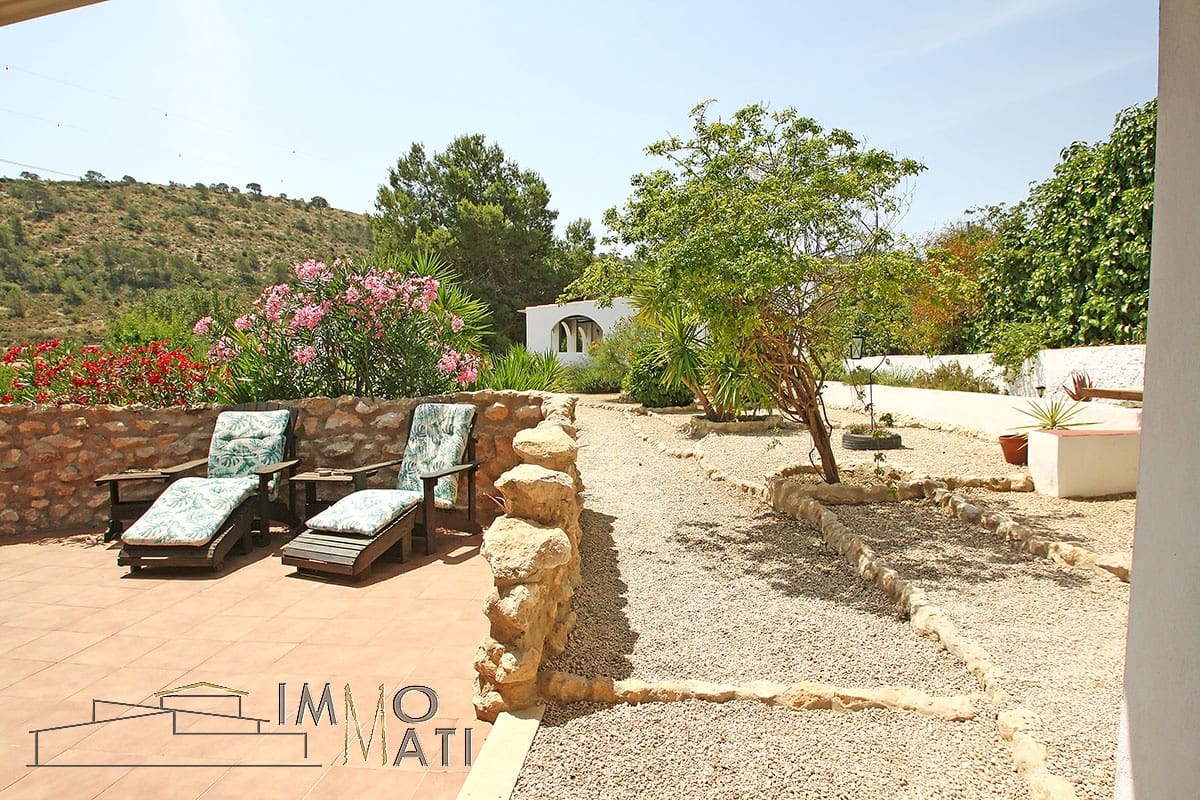 5 chambre Finca/Maison de Campagne à vendre à Sax avec piscine garage - 349 500 € (Ref: 9161641)