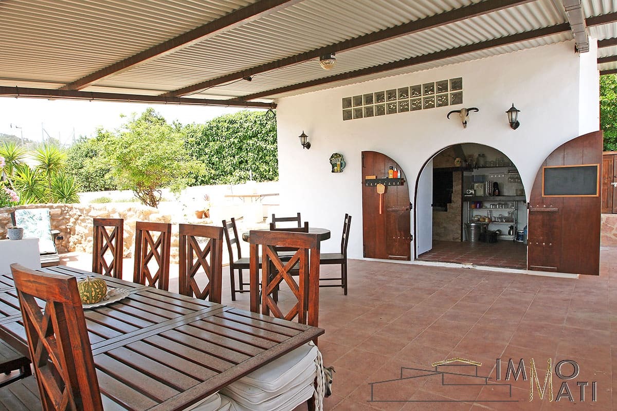 5 chambre Finca/Maison de Campagne à vendre à Sax avec piscine garage - 349 500 € (Ref: 9161641)