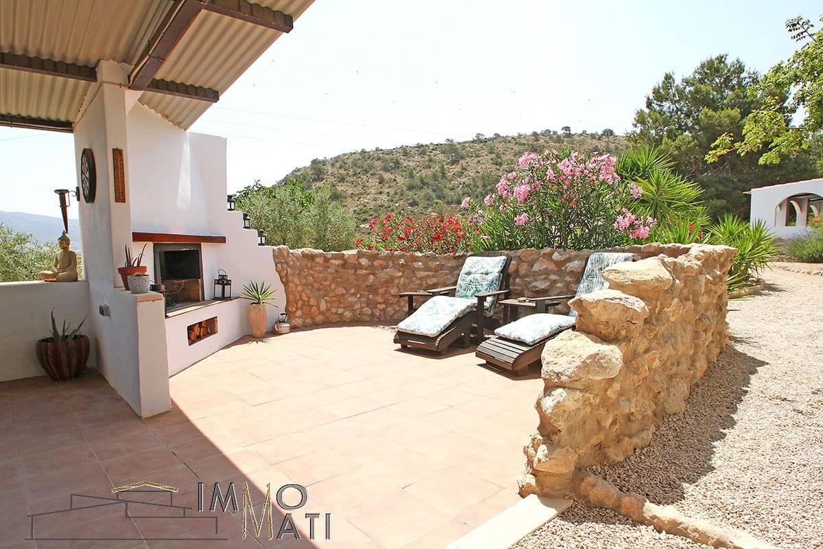 5 chambre Finca/Maison de Campagne à vendre à Sax avec piscine garage - 349 500 € (Ref: 9161641)