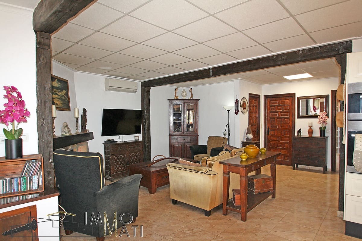 5 chambre Finca/Maison de Campagne à vendre à Sax avec piscine garage - 349 500 € (Ref: 9161641)