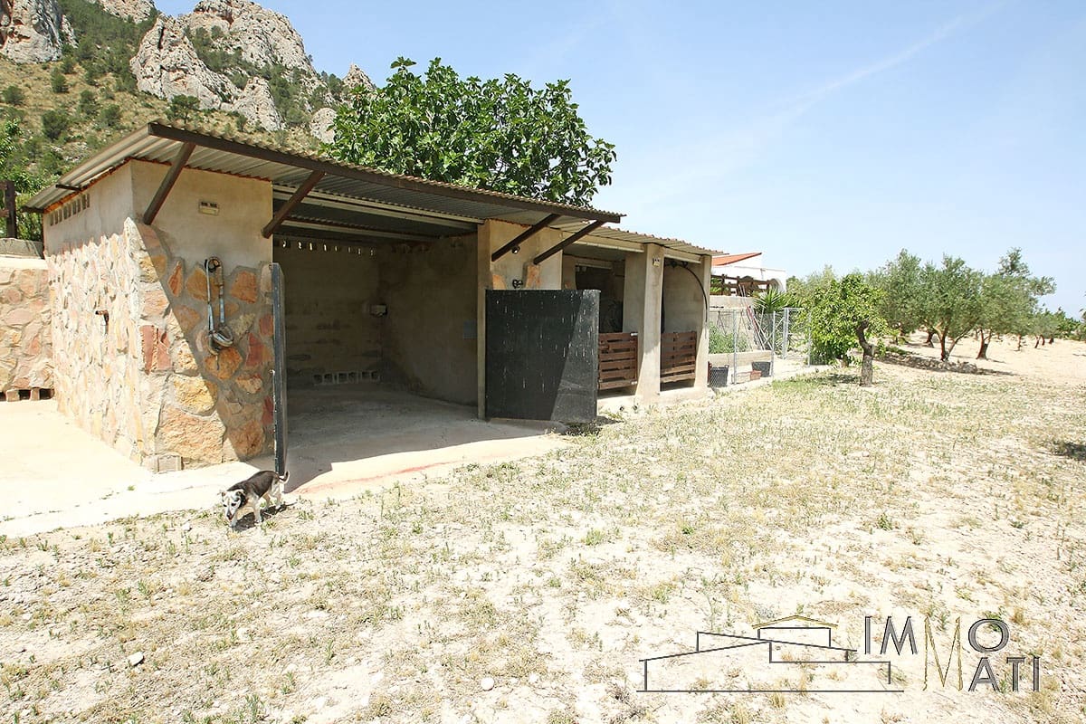 5 chambre Finca/Maison de Campagne à vendre à Sax avec piscine garage - 349 500 € (Ref: 9161641)