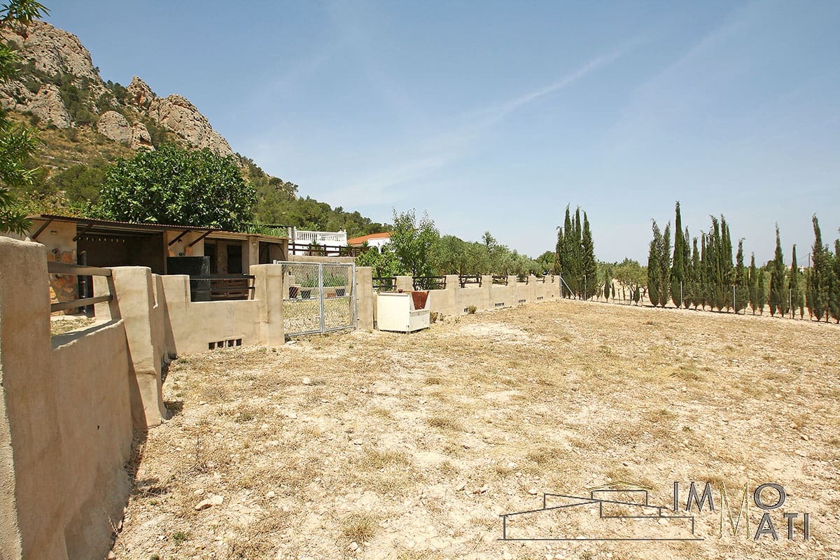 5 chambre Finca/Maison de Campagne à vendre à Sax avec piscine garage - 349 500 € (Ref: 9161641)