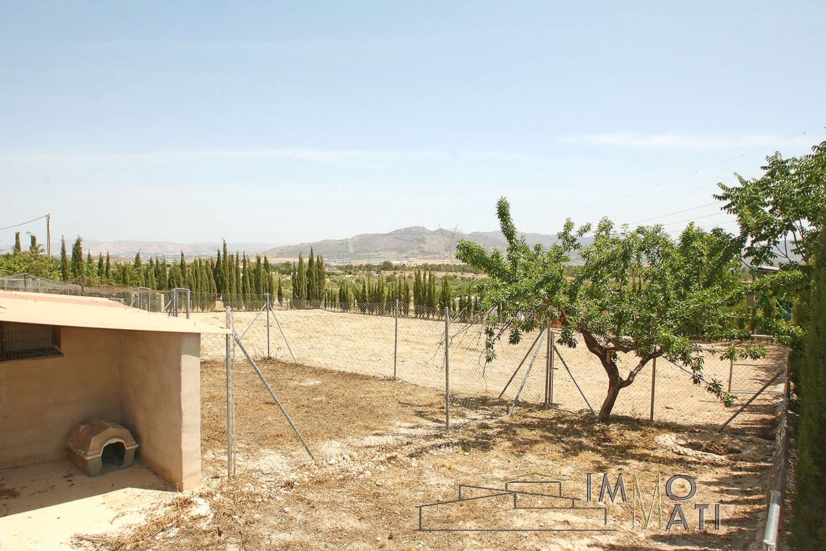 5 chambre Finca/Maison de Campagne à vendre à Sax avec piscine garage - 349 500 € (Ref: 9161641)