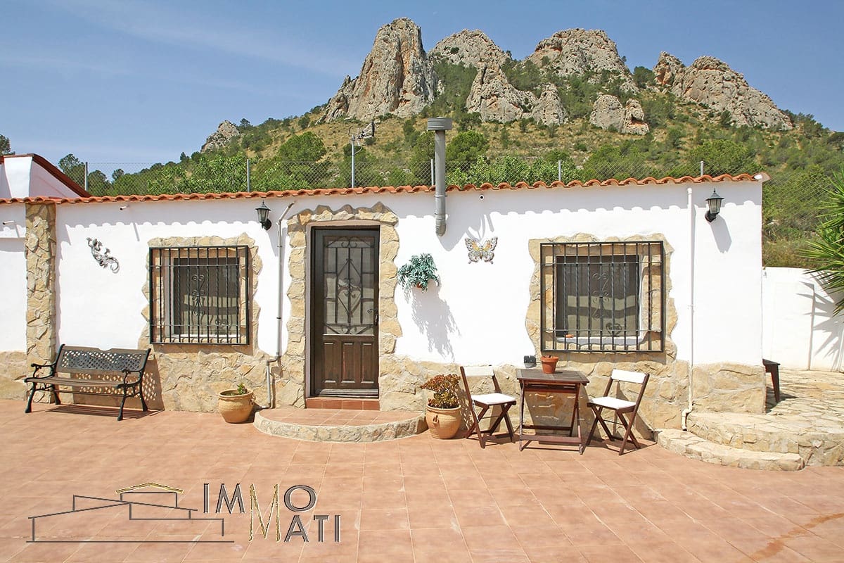 5 chambre Finca/Maison de Campagne à vendre à Sax avec piscine garage - 349 500 € (Ref: 9161641)