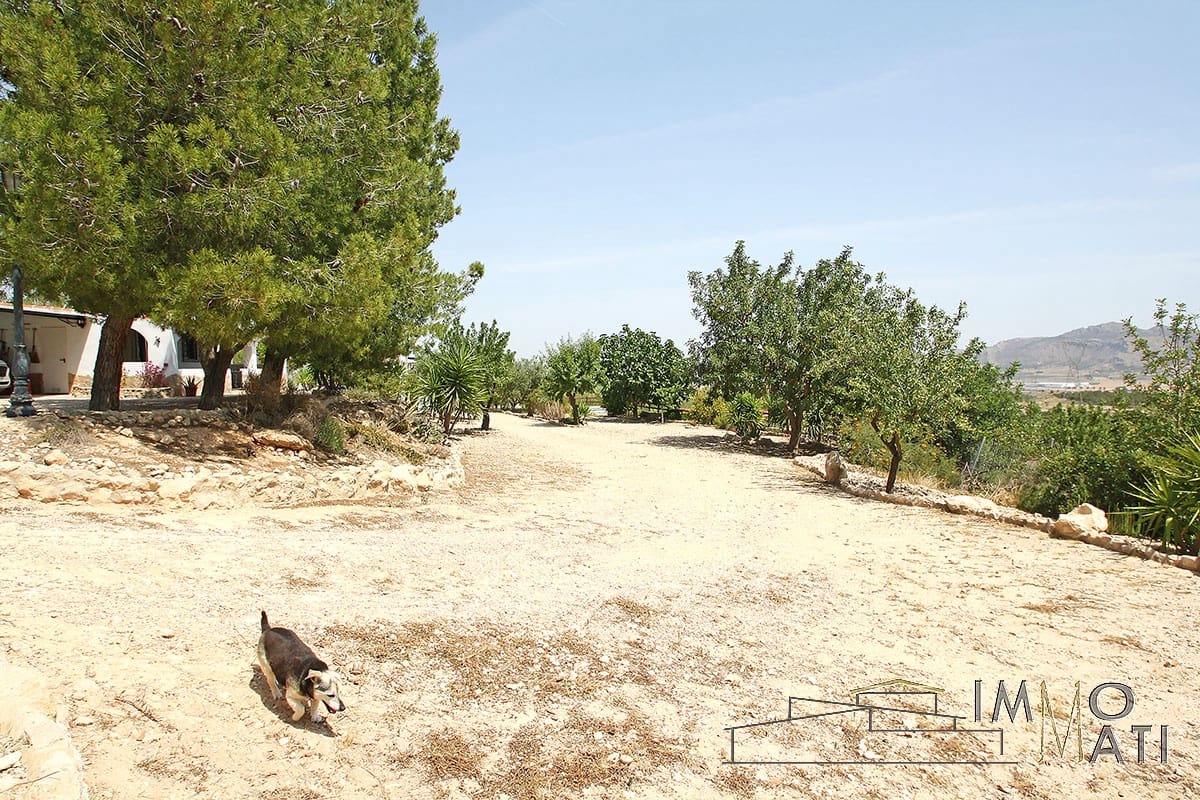 5 chambre Finca/Maison de Campagne à vendre à Sax avec piscine garage - 349 500 € (Ref: 9161641)