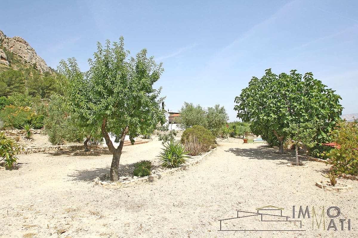 5 chambre Finca/Maison de Campagne à vendre à Sax avec piscine garage - 349 500 € (Ref: 9161641)