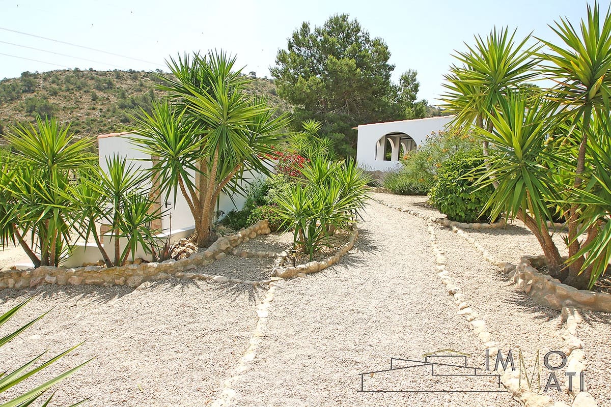 5 chambre Finca/Maison de Campagne à vendre à Sax avec piscine garage - 349 500 € (Ref: 9161641)