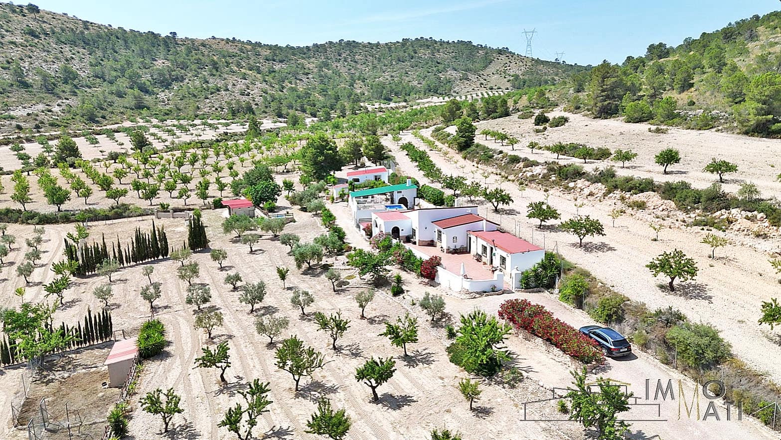 5 chambre Finca/Maison de Campagne à vendre à Sax avec piscine garage - 349 500 € (Ref: 9161641)