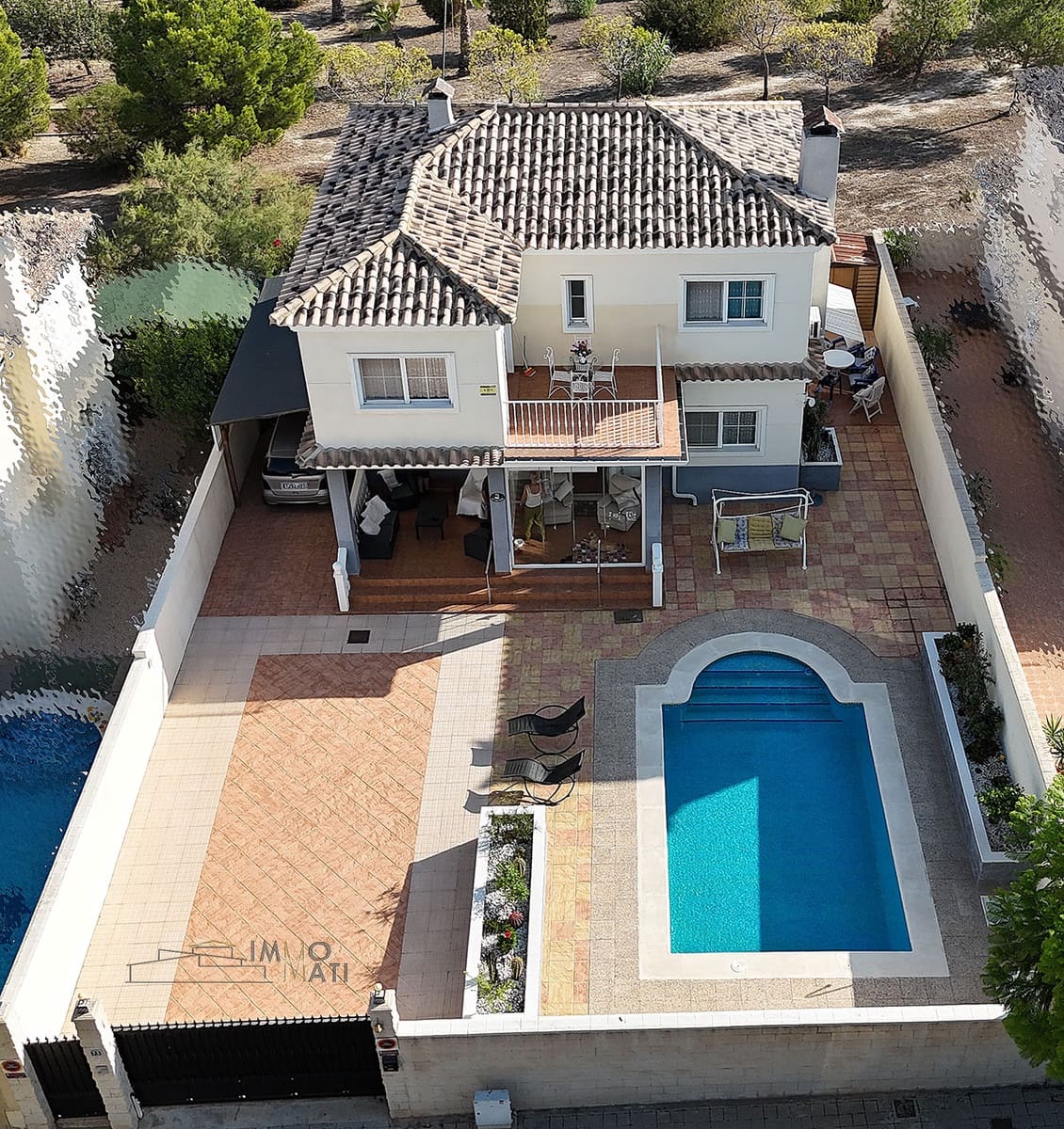 3 makuuhuone Huvila myytävänä paikassa Aspe mukana uima-altaan 
autotalli - 295 000 € (Ref: 9251461)