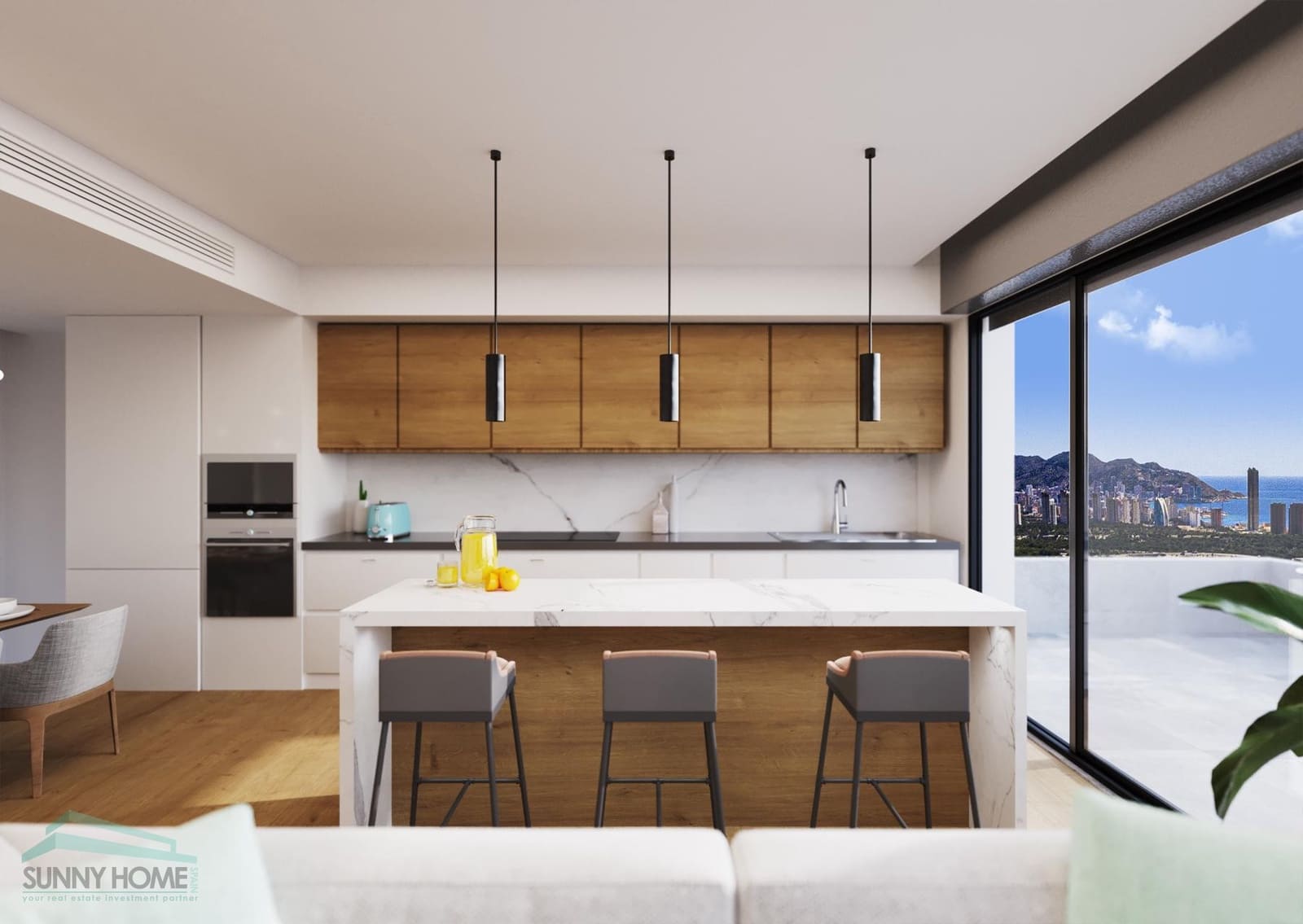 Apartamento de 3 habitaciones en Finestrat en venta con piscina - 430.000 € (Ref: 6260473)