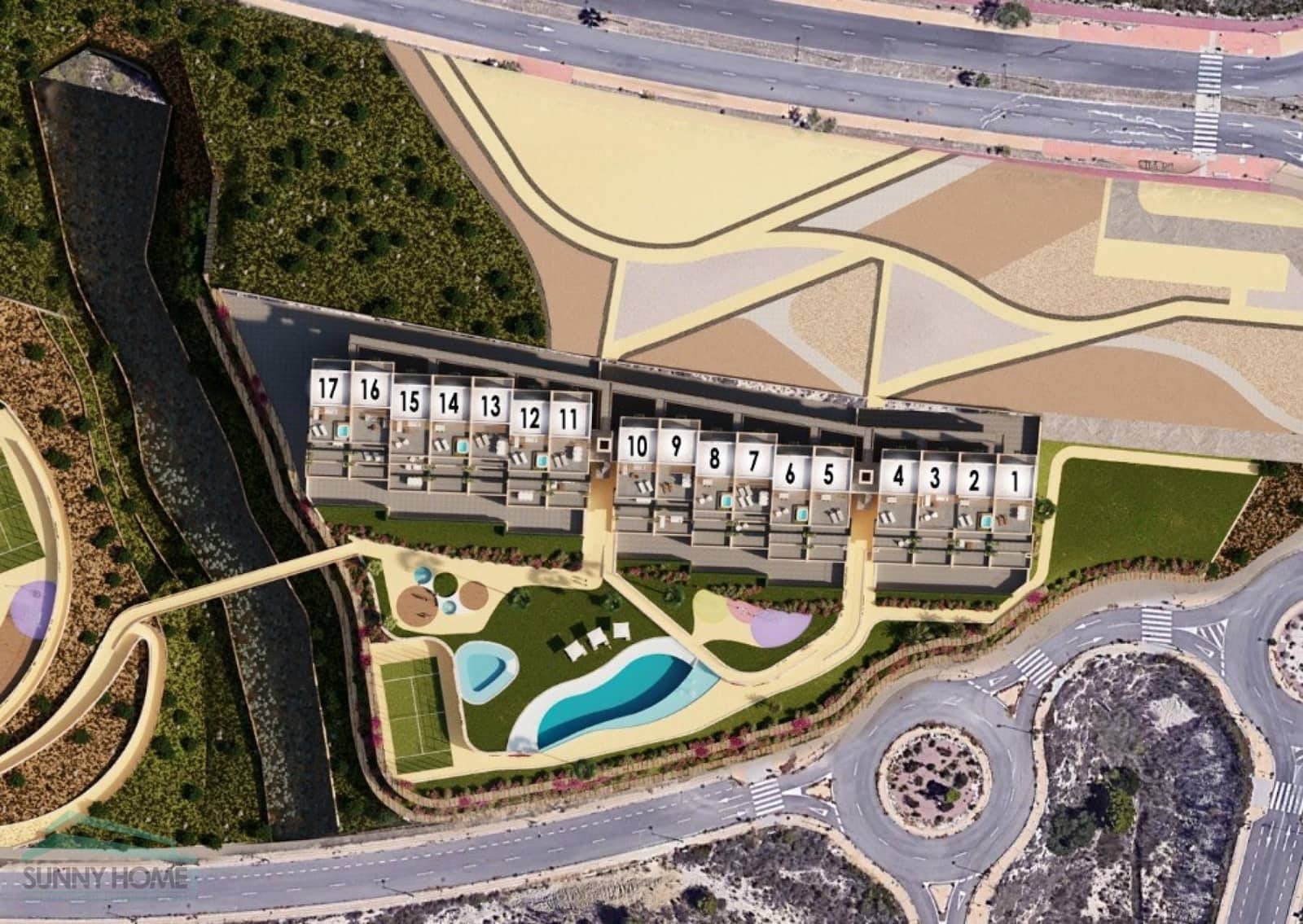 Apartamento de 3 habitaciones en Finestrat en venta con piscina - 430.000 € (Ref: 6260473)