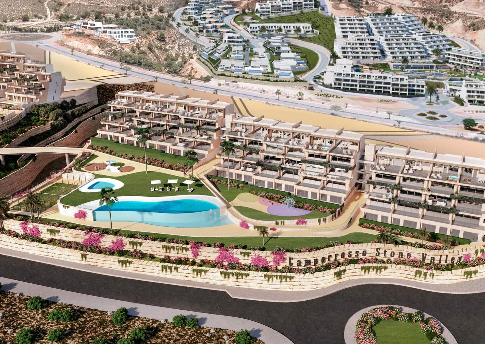 Apartamento de 3 habitaciones en Finestrat en venta con piscina - 430.000 € (Ref: 6260473)