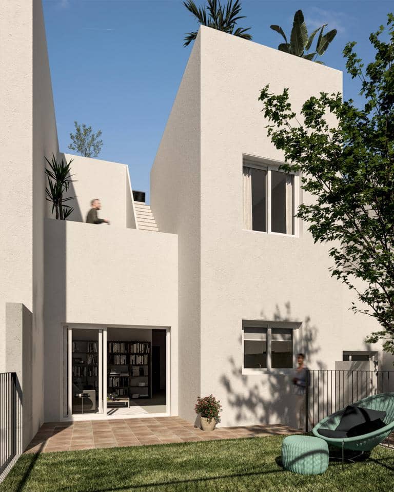 3 soverom Rekkehus til salgs i Monforte del Cid med svømmebasseng garasje - € 325 000 (Ref: 7698881)