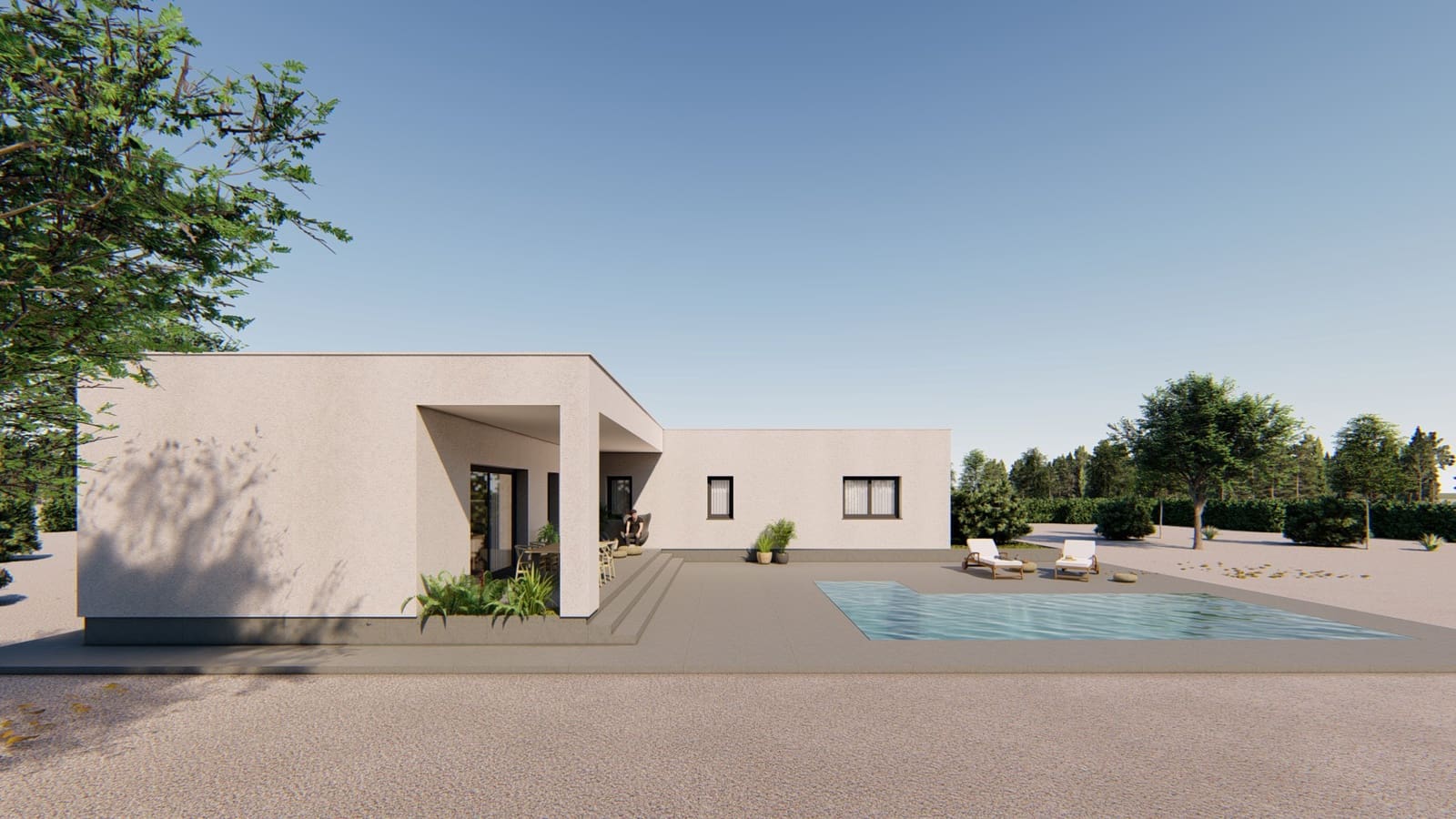 3 bedroom Villa for sale in Pinoso with pool garage - € 320,000 (Ref: 8306621)