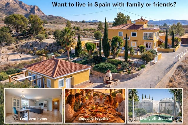 6 bedroom Finca/Country House for sale in Macisvenda, Abanilla with pool garage - € 544,500 (Ref: 8532327)