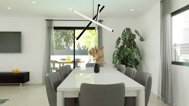 3 slaapkamer Villa te koop in Monforte del Cid met zwembad garage - € 339.000 (Ref: 8718776)